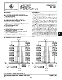 Click here to download IDT7321L20LB Datasheet