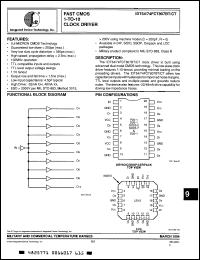 Click here to download IDT74FCT3807AP Datasheet