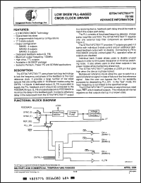 Click here to download IDT74FCT931TT100PV Datasheet