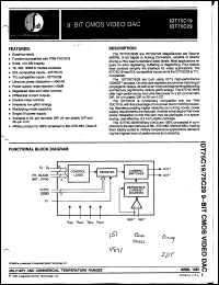 Click here to download IDT75C29S100TP Datasheet