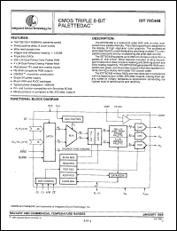 Click here to download IDT75C458S110J Datasheet