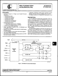 Click here to download IDT79R3010L25FB Datasheet
