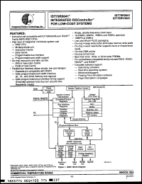 Click here to download IDT79RV3041-25J Datasheet