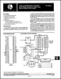 Click here to download IDT7M821S70CB Datasheet