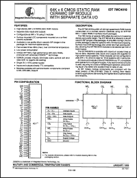 Click here to download IDT7MC4018S30CSB Datasheet