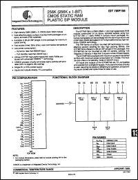 Click here to download IDT7MP156S25S Datasheet