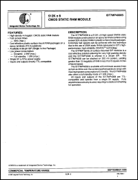 Click here to download IDT7MP4008S40S Datasheet