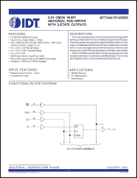 Click here to download IDT74ALVC162835PA Datasheet
