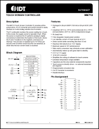 Click here to download MK712RLF Datasheet