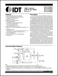 Click here to download IDTIDT71P79204267BQI Datasheet