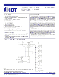 Click here to download IDTCSPUA877ANLG Datasheet