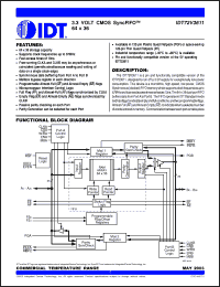Click here to download IDT72V3611L20PQF Datasheet