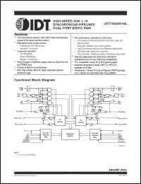 Click here to download IDT709349L9PF Datasheet