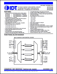 Click here to download IDT72T51256 Datasheet
