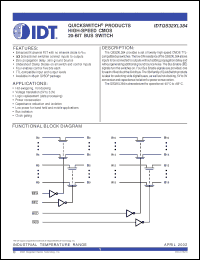 Click here to download IDTQS32XL384 Datasheet