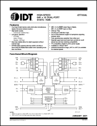 Click here to download IDT7038L20PFI Datasheet