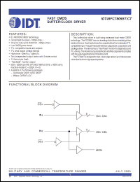 Click here to download IDT49FCT805CTLQB Datasheet