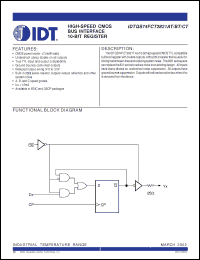 Click here to download IDTQS74FCT2821AT Datasheet