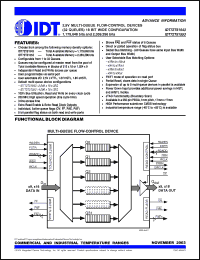 Click here to download IDT72T51543 Datasheet