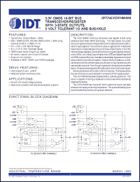 Click here to download IDT74LVCH16646APF Datasheet
