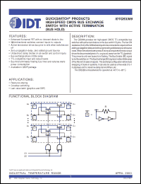 Click here to download IDTQS3388 Datasheet