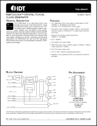 Click here to download 841664AGILFT Datasheet