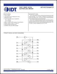 Click here to download IDT74FCT2240CT Datasheet