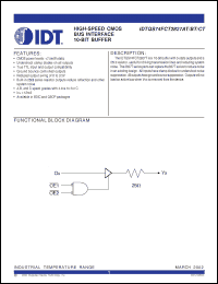 Click here to download IDTQS74FCT2827AT Datasheet