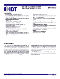 Click here to download IDT82V2051E Datasheet