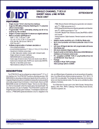 Click here to download IDT82V2041E Datasheet