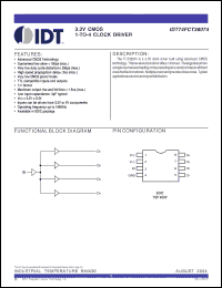 Click here to download IDT74FCT38074DCI Datasheet