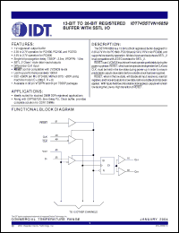 Click here to download IDT74SSTVN16859PAG Datasheet