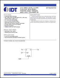 Click here to download IDT74LVC273APGG Datasheet