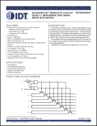 Click here to download IDTQS3VH257S1 Datasheet