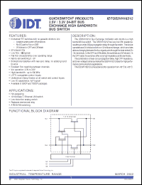 Click here to download IDTQS3VH16212PV Datasheet