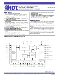 Click here to download IDT72V73273BB Datasheet
