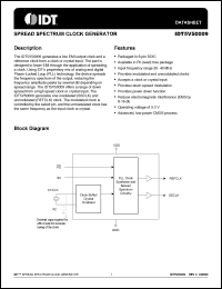 Click here to download IDT5V50009 Datasheet