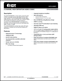 Click here to download STAC9200D5TAE Datasheet