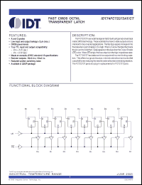 Click here to download IDT74FCT2373ATQG Datasheet