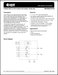 Click here to download HS231P16NDGI Datasheet