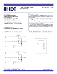 Click here to download IDT74CBTLV3384PG Datasheet
