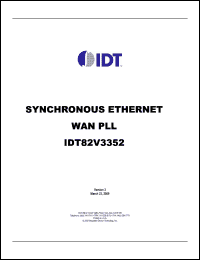 Click here to download IDT82V3352 Datasheet
