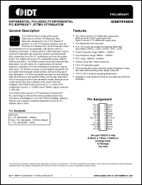 Click here to download ICS8741004I Datasheet