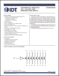 Click here to download IDTQS3VH245SO Datasheet