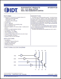 Click here to download IDTQS3VH126QG Datasheet