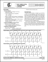 Click here to download IDT74FCT237CTSO Datasheet