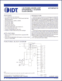 Click here to download IDTCSPU877DNL Datasheet