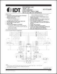 Click here to download IDT70T3509M Datasheet