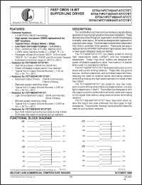 Click here to download IDT74FCT16244CT Datasheet