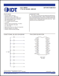 Click here to download IDT74FCT3807DPYI Datasheet